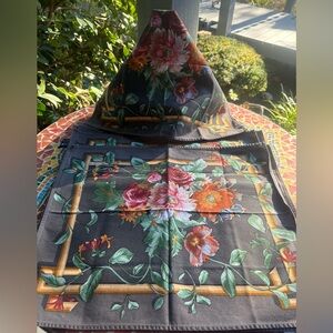 Beauville France 🇫🇷 Set of 6 Large Floral Placemats